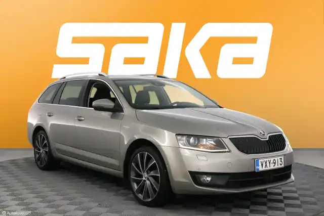 Ruskea Farmari, Skoda Octavia – VXY-913