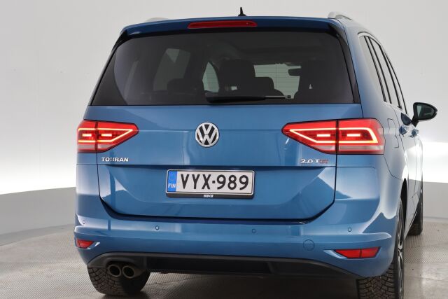 Sininen Tila-auto, Volkswagen Touran – VYX-989