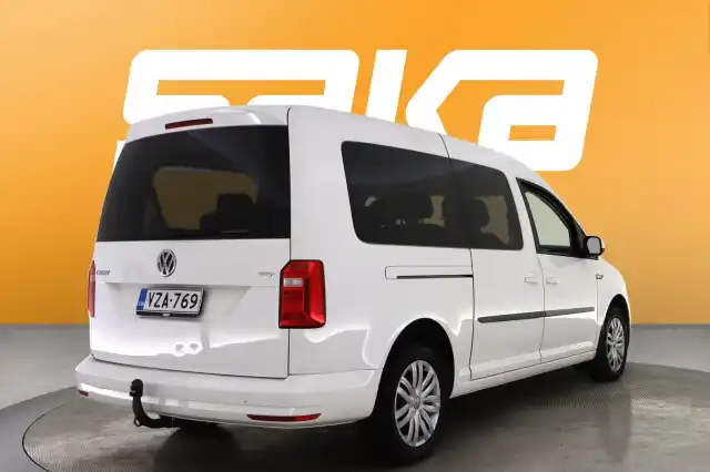Valkoinen Tila-auto, Volkswagen Caddy Maxi – VZA-769