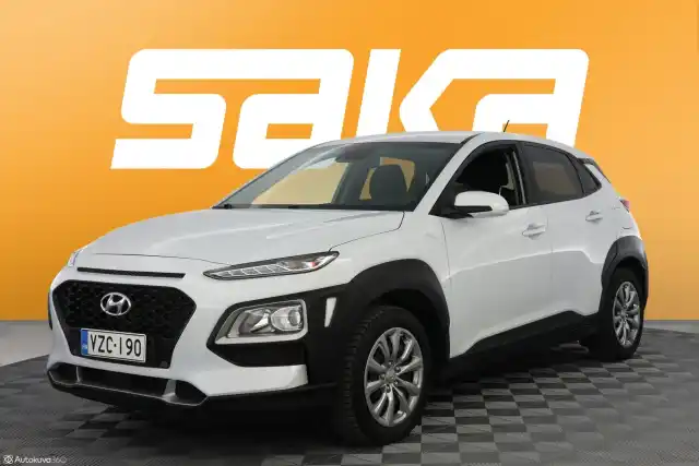 Valkoinen Maastoauto, Hyundai KONA – VZC-190