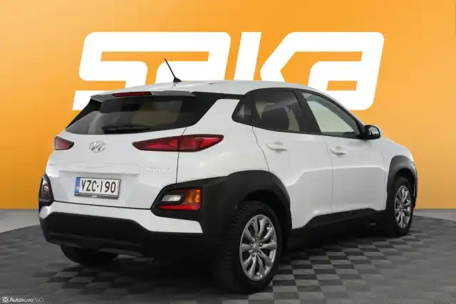 Valkoinen Maastoauto, Hyundai KONA – VZC-190