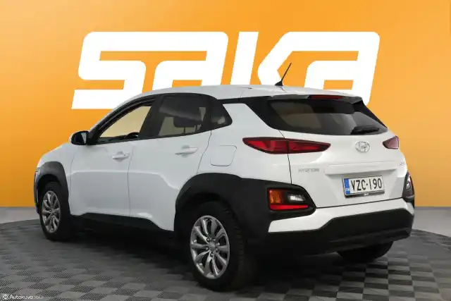 Valkoinen Maastoauto, Hyundai KONA – VZC-190