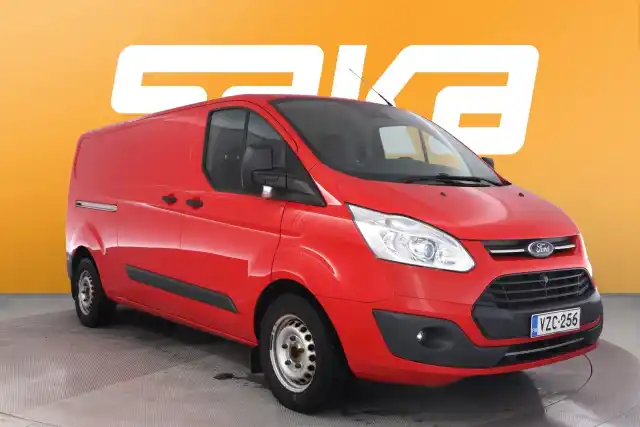 Punainen Pakettiauto, Ford Transit Custom – VZC-256