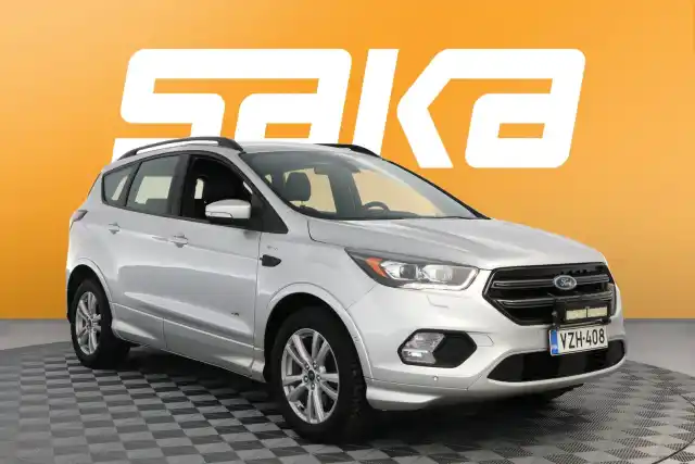 Harmaa Maastoauto, Ford Kuga – VZH-408