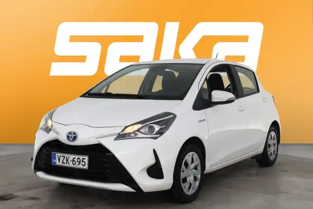 Valkoinen Viistoperä, Toyota Yaris – VZK-695