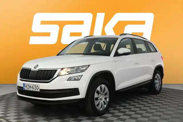 Valkoinen Maastoauto, Skoda Kodiaq – VZM-630