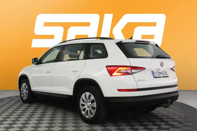 Valkoinen Maastoauto, Skoda Kodiaq – VZM-630