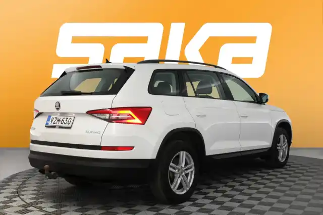 Valkoinen Maastoauto, Skoda Kodiaq – VZM-630