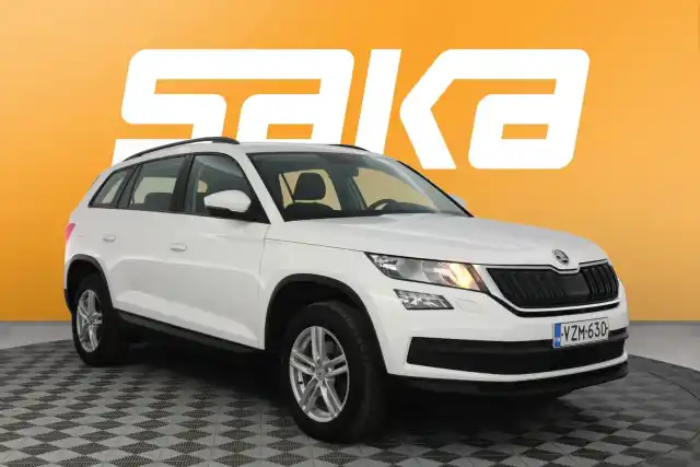 Valkoinen Maastoauto, Skoda Kodiaq – VZM-630