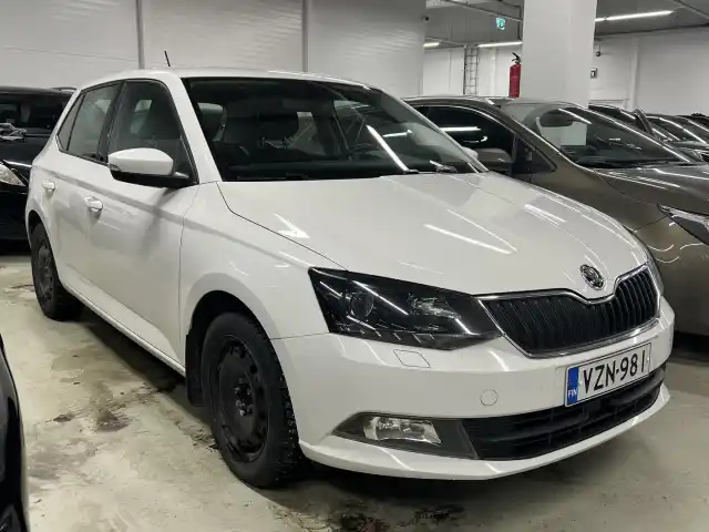 Valkoinen Viistoperä, Skoda Fabia – VZN-981