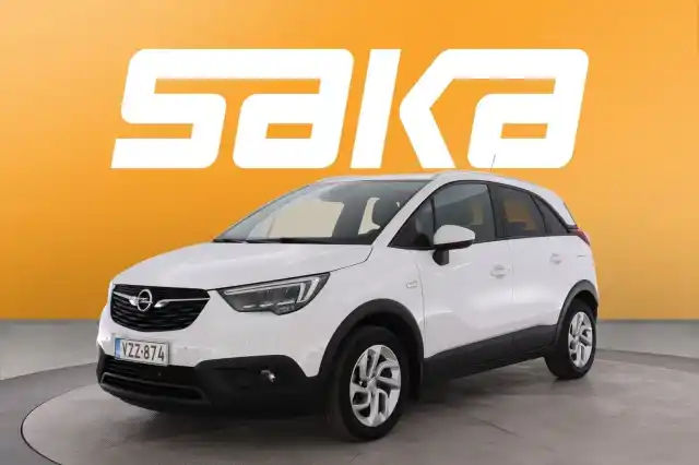 Valkoinen Maastoauto, Opel Crossland X – VZZ-874