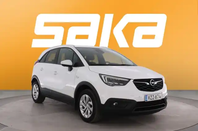 Valkoinen Maastoauto, Opel Crossland X – VZZ-874