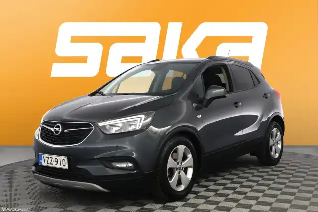 Harmaa Maastoauto, Opel Mokka – VZZ-910