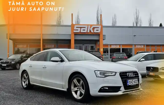 Valkoinen Viistoperä, Audi A5 – XHZ-602