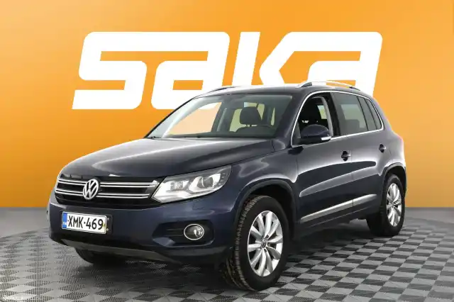 Sininen Maastoauto, Volkswagen Tiguan – XMK-469