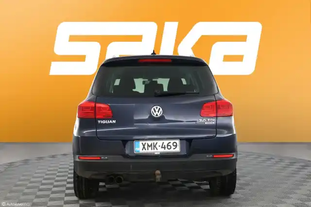 Sininen Maastoauto, Volkswagen Tiguan – XMK-469