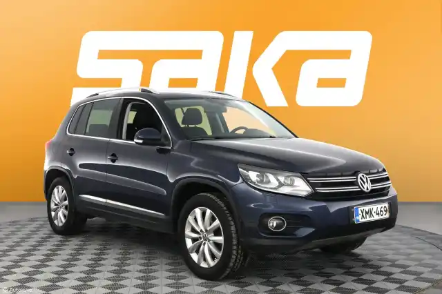 Sininen Maastoauto, Volkswagen Tiguan – XMK-469