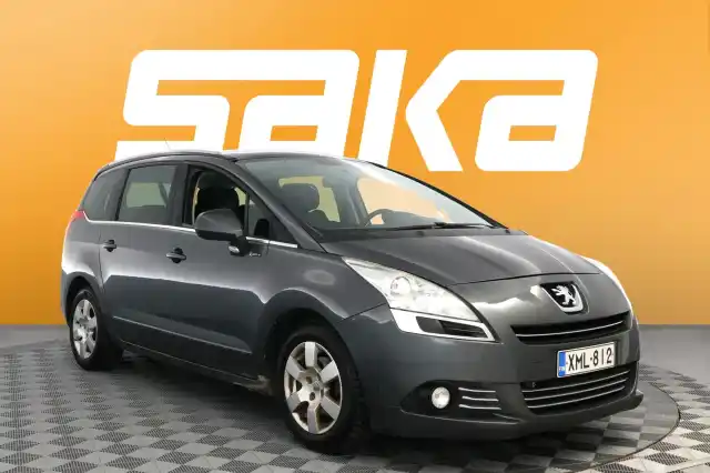 Harmaa Tila-auto, Peugeot 5008 – XML-812