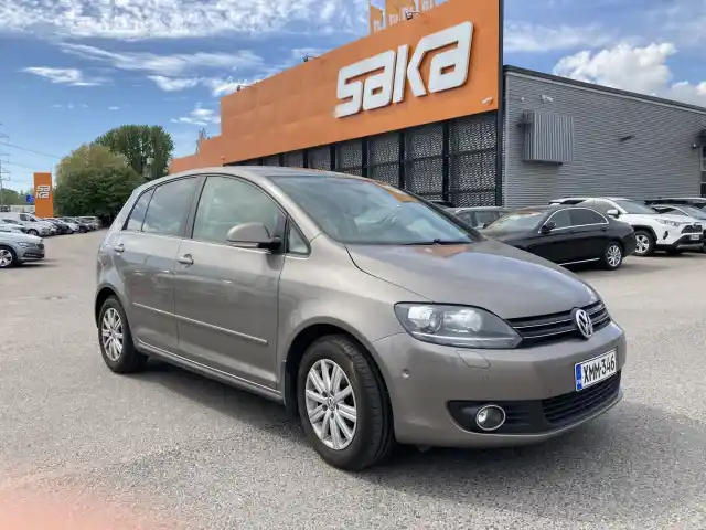 Ruskea (beige) Tila-auto, Volkswagen Golf Plus – XMM-346