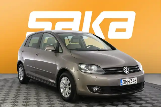 Ruskea (beige) Tila-auto, Volkswagen Golf Plus – XMM-346
