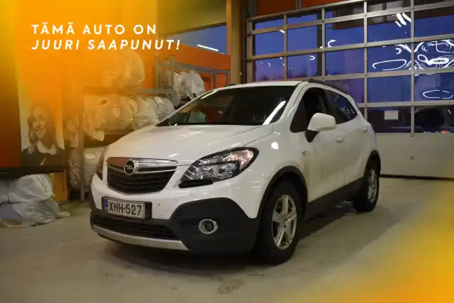 Valkoinen Maastoauto, Opel Mokka – XNH-527