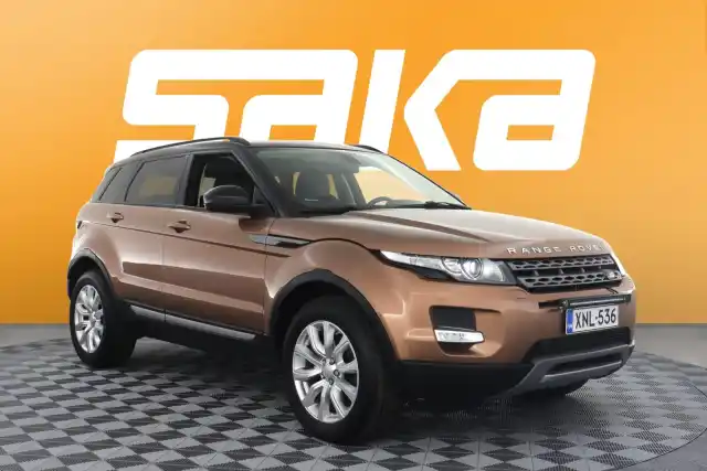 Ruskea Maastoauto, Land Rover Range Rover Evoque – XNL-536
