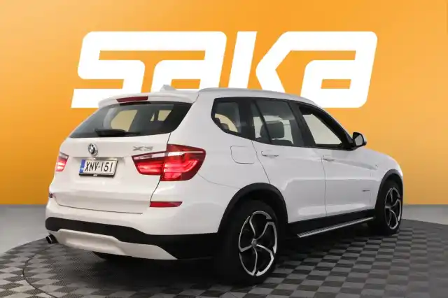 Valkoinen Maastoauto, BMW X3 – XNV-151