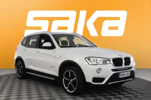Valkoinen Maastoauto, BMW X3 – XNV-151