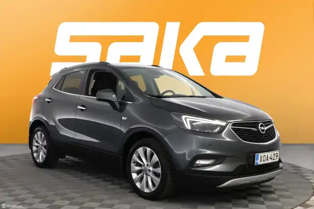 Harmaa Maastoauto, Opel Mokka – XOA-429