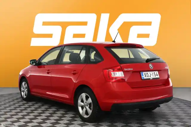 Punainen Viistoperä, Skoda Rapid – XOJ-154