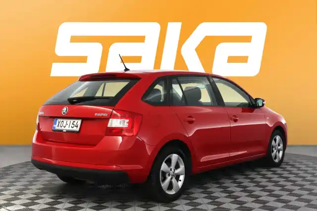 Punainen Viistoperä, Skoda Rapid – XOJ-154