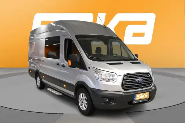 Harmaa Pakettiauto, Ford Transit – XOO-422