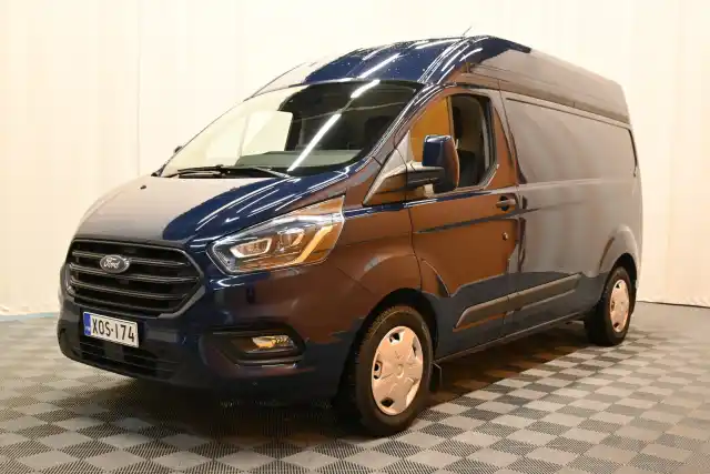 Sininen Pakettiauto, Ford Transit Custom – XOS-174