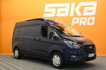 Sininen Pakettiauto, Ford Transit Custom – XOS-174, kuva 1