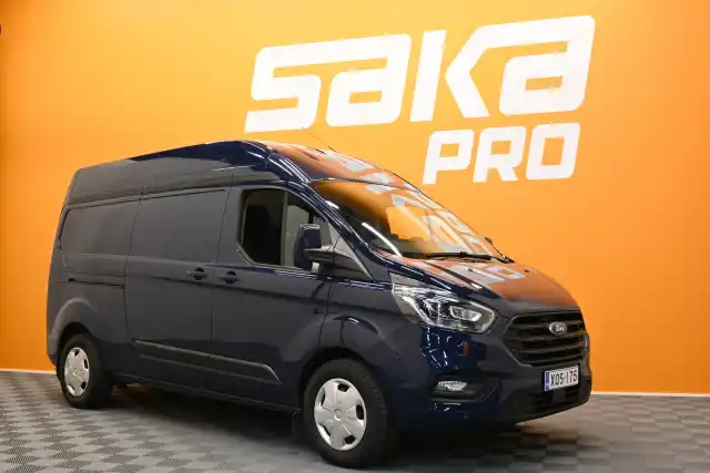 Sininen Pakettiauto, Ford Transit Custom – XOS-175