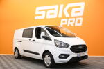 Valkoinen Pakettiauto, Ford Transit Custom – XOS-187, kuva 1