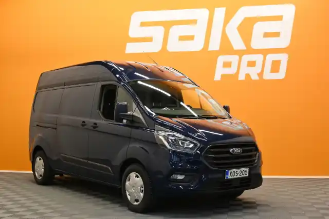 Sininen Pakettiauto, Ford Transit Custom – XOS-205