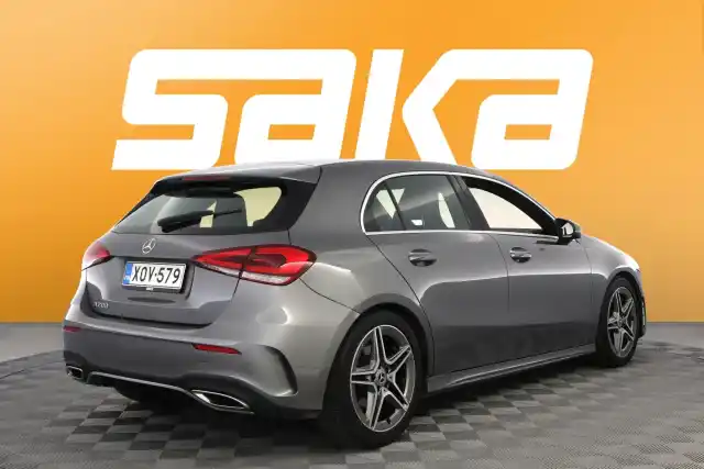 Harmaa Viistoperä, Mercedes-Benz A – XOV-579