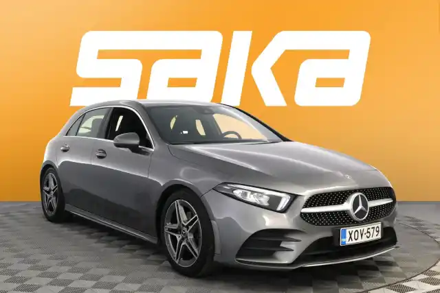 Harmaa Viistoperä, Mercedes-Benz A – XOV-579