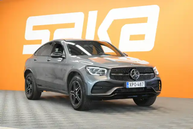 Harmaa Coupe, Mercedes-Benz GLC – XPO-487