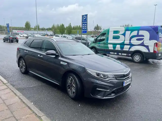Harmaa Farmari, Kia Optima – XRM-588