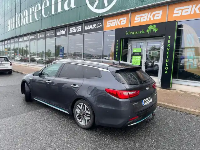 Harmaa Farmari, Kia Optima – XRM-588