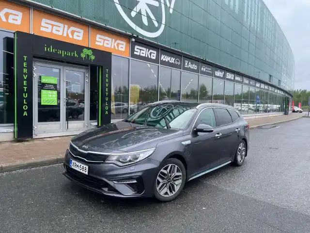 Harmaa Farmari, Kia Optima – XRM-588