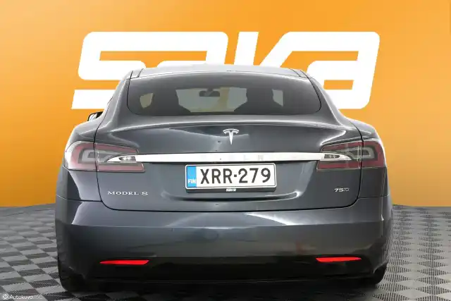 Harmaa Sedan, Tesla Model S – XRR-279