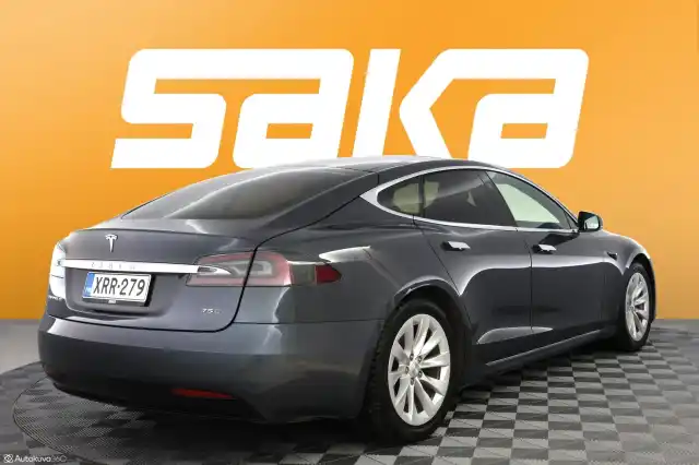 Harmaa Sedan, Tesla Model S – XRR-279