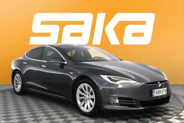 Harmaa Sedan, Tesla Model S – XRR-279