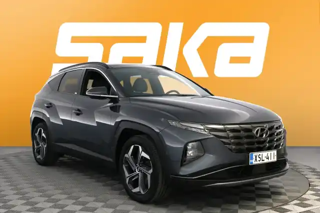 Harmaa Maastoauto, Hyundai Tucson – XSL-411