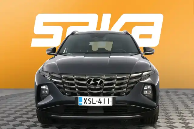 Harmaa Maastoauto, Hyundai Tucson – XSL-411