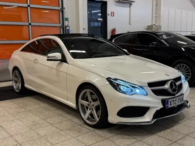 Valkoinen Coupe, Mercedes-Benz E – XTC-758