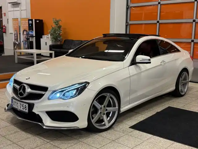 Valkoinen Coupe, Mercedes-Benz E – XTC-758